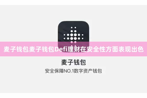 麦子钱包麦子钱包Defi理财在安全性方面表现出色