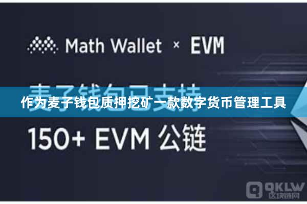 作为麦子钱包质押挖矿一款数字货币管理工具